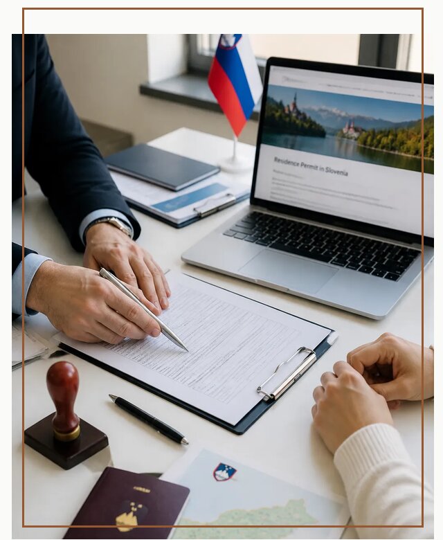 Оформление вида на жительство в Словении под ключ в Верхней Пышме