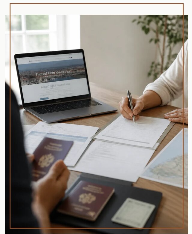 Оформление Digital Nomad и ВНЖ Португалии в Верхней Пышме